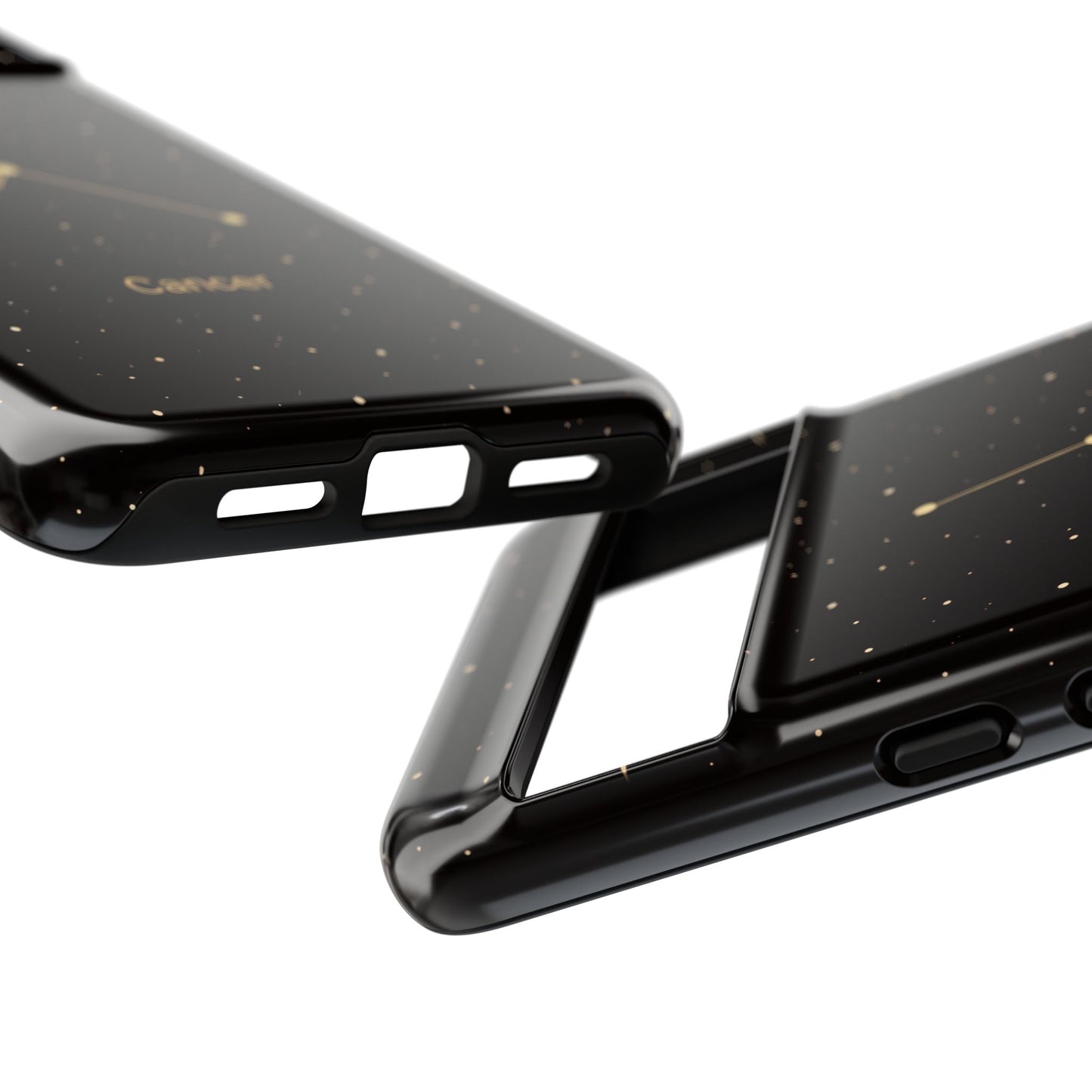 Cancer Zodiac Constellation Phone Case – Luxe Gold Celestial Cover