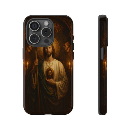 San Judas Phone Case Saint Jude Catholic Saint Religious Art Portrait Tough