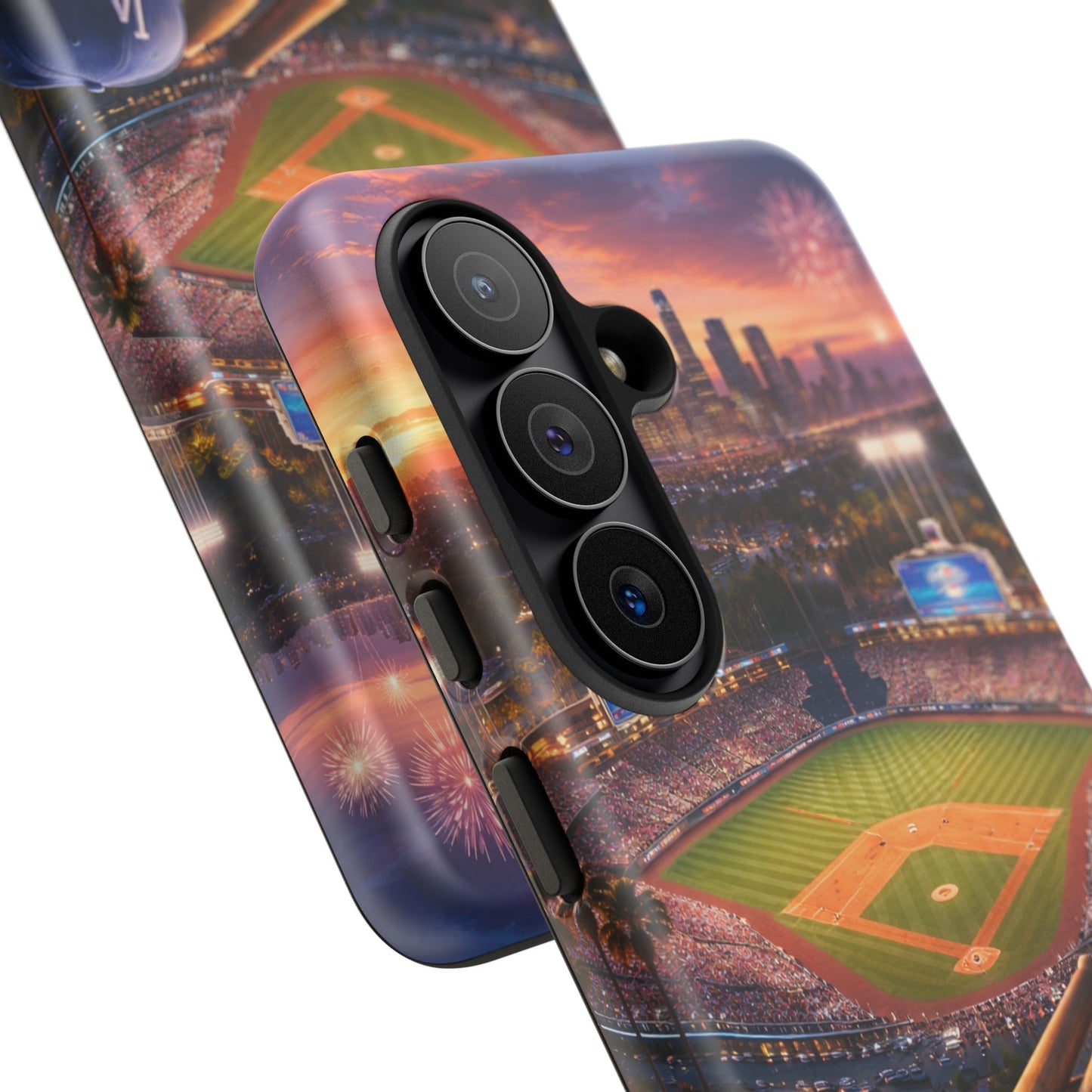 Baseball Sunset Stadium Phone Case LA Game Day Sports Aesthetic Case