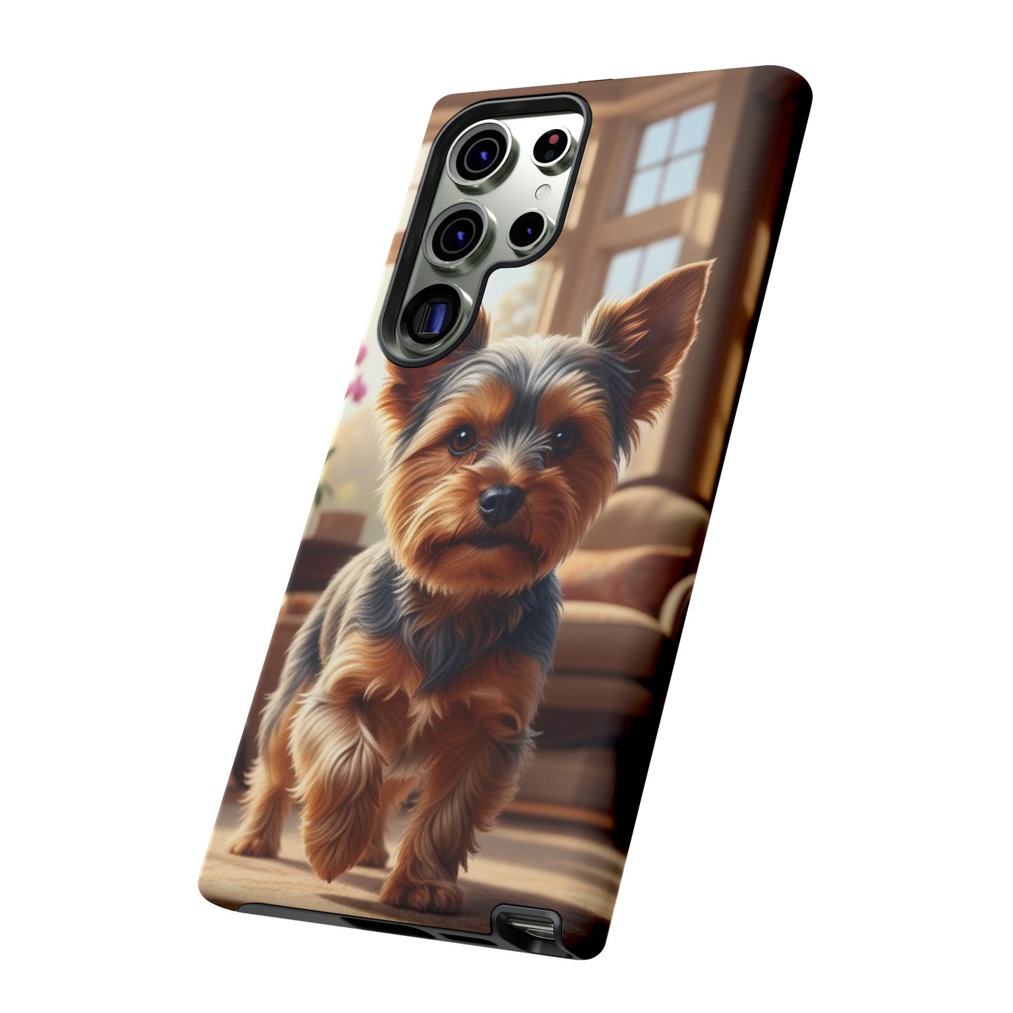 Yorkshire Terrier Phone Case – Cute Yorkie Puppy Tough Case (iPhone, Samsung, Pixel)