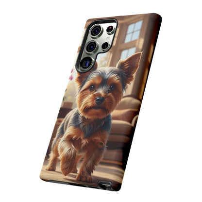Yorkshire Terrier Phone Case – Cute Yorkie Puppy Tough Case (iPhone, Samsung, Pixel)