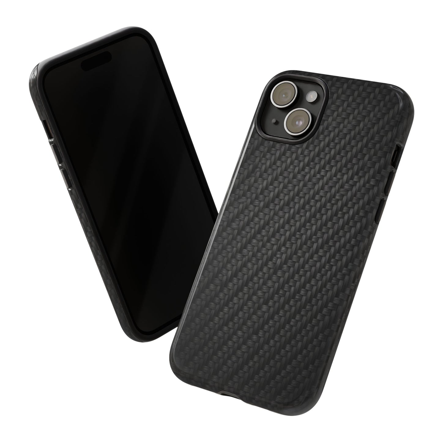 Carbon Fiber Inspired Phone Case – Rugged Slim Protective Tech Case for iPhone & Samsung