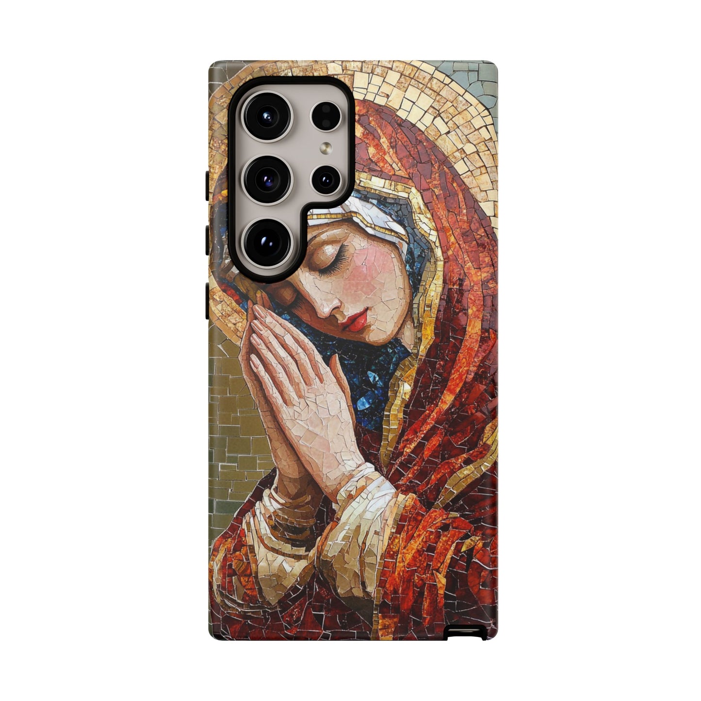 Virgin Mary Phone Case, Catholic Phone Case, Christian Aesthetic Case, Religious iPhone Case, Saint Art Case, Faith Gift