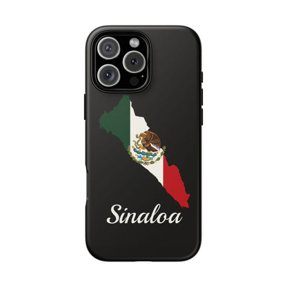 Sinaloa Mexico Flag Map Phone Case | Mexican American Pride Tough Case for iPhone & Samsung