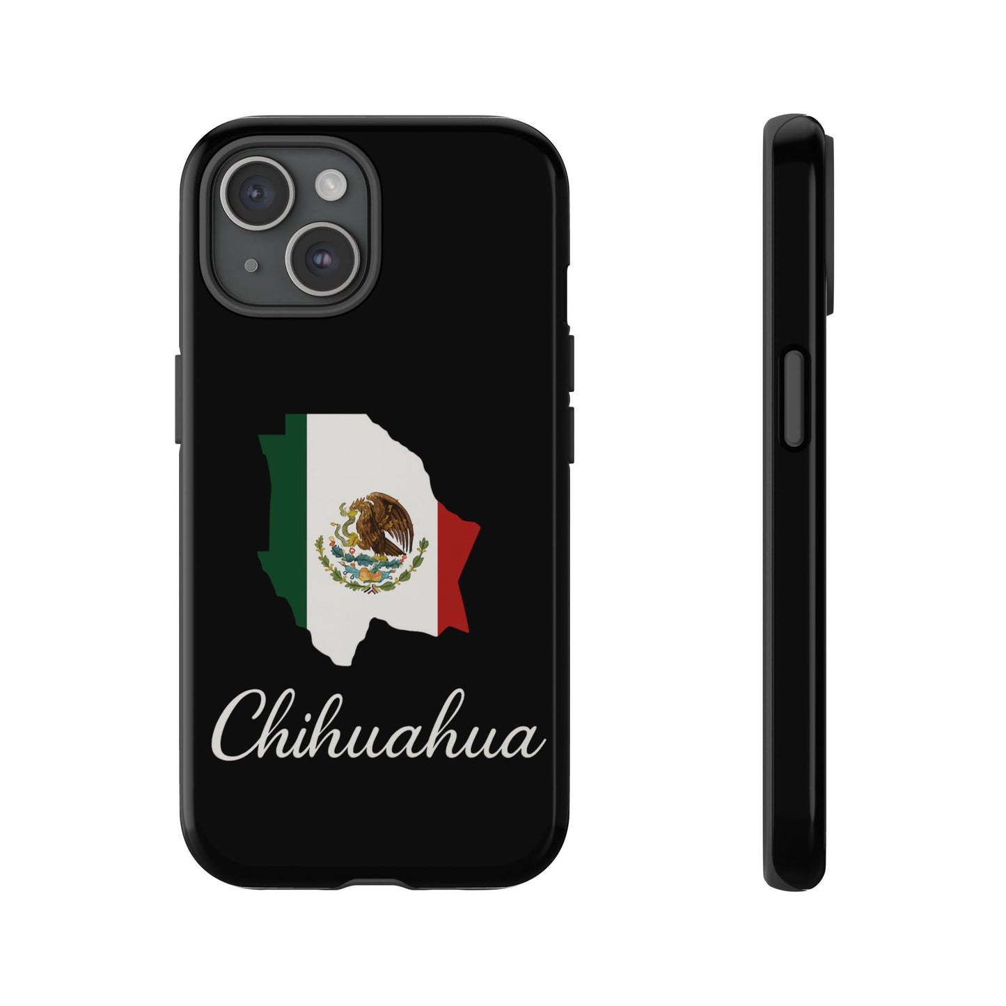 Chihuahua Mexico Flag Map Phone Case | Mexican American Pride Tough Case for iPhone & Samsung