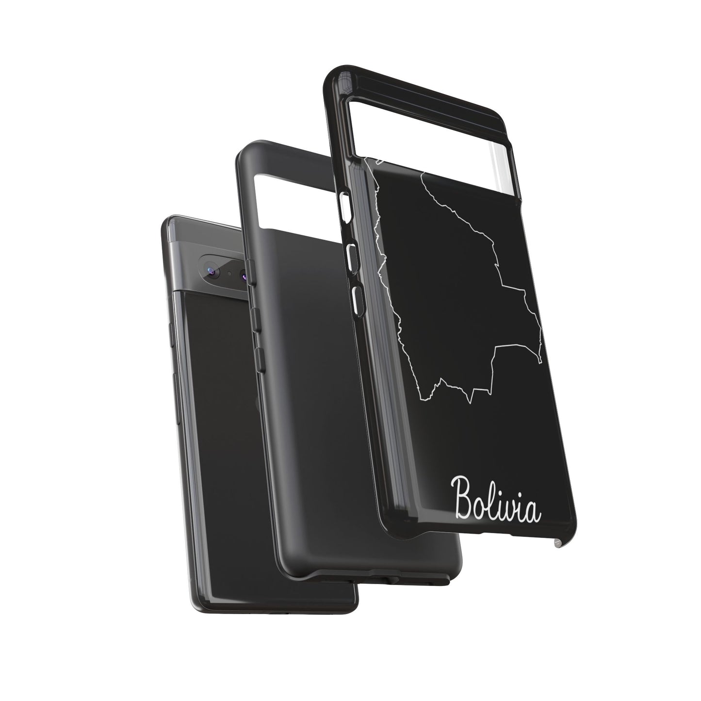 Bolivia Outline Phone Case – Minimal Country Map Tough Cover