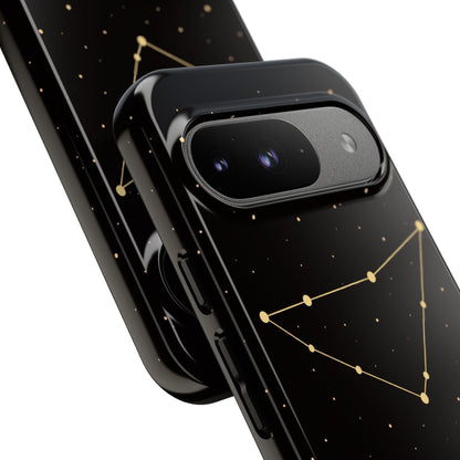 Capricorn Zodiac Constellation Phone Case – Luxe Gold Celestial Cover