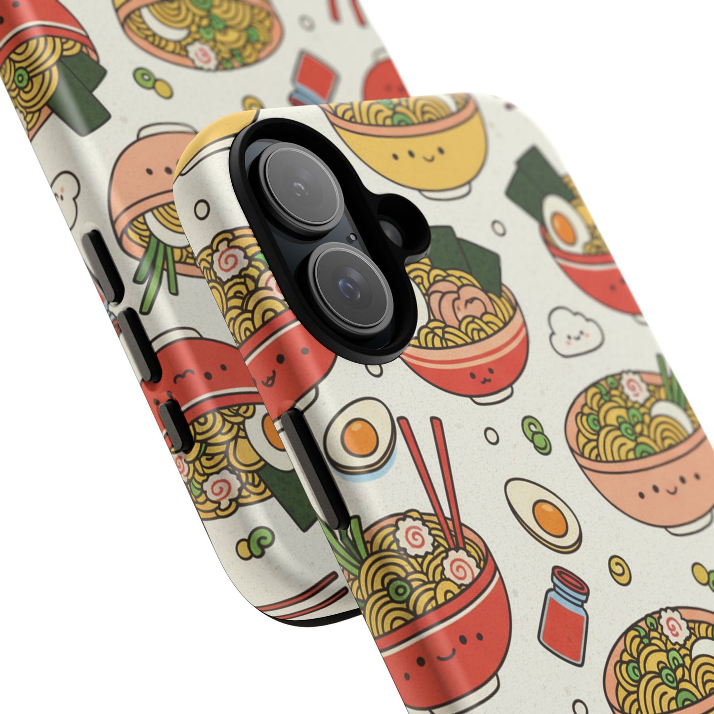 Kawaii Ramen Phone Case – Cute Japanese Food Pattern | Noodle Bowl Aesthetic Case