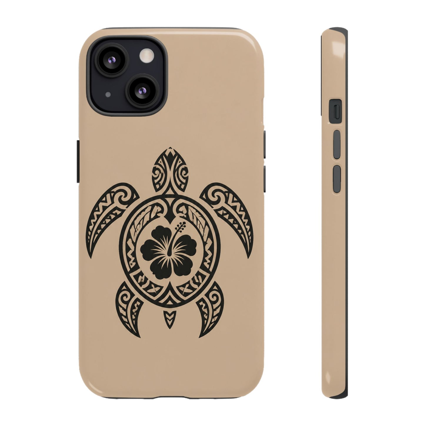 Polynesian Turtle Phone Case | Hawaiian Beach Tough Cover