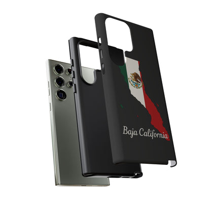 Baja California Mexico Flag Map Phone Case | Mexican American Pride Tough Case for iPhone & Samsung