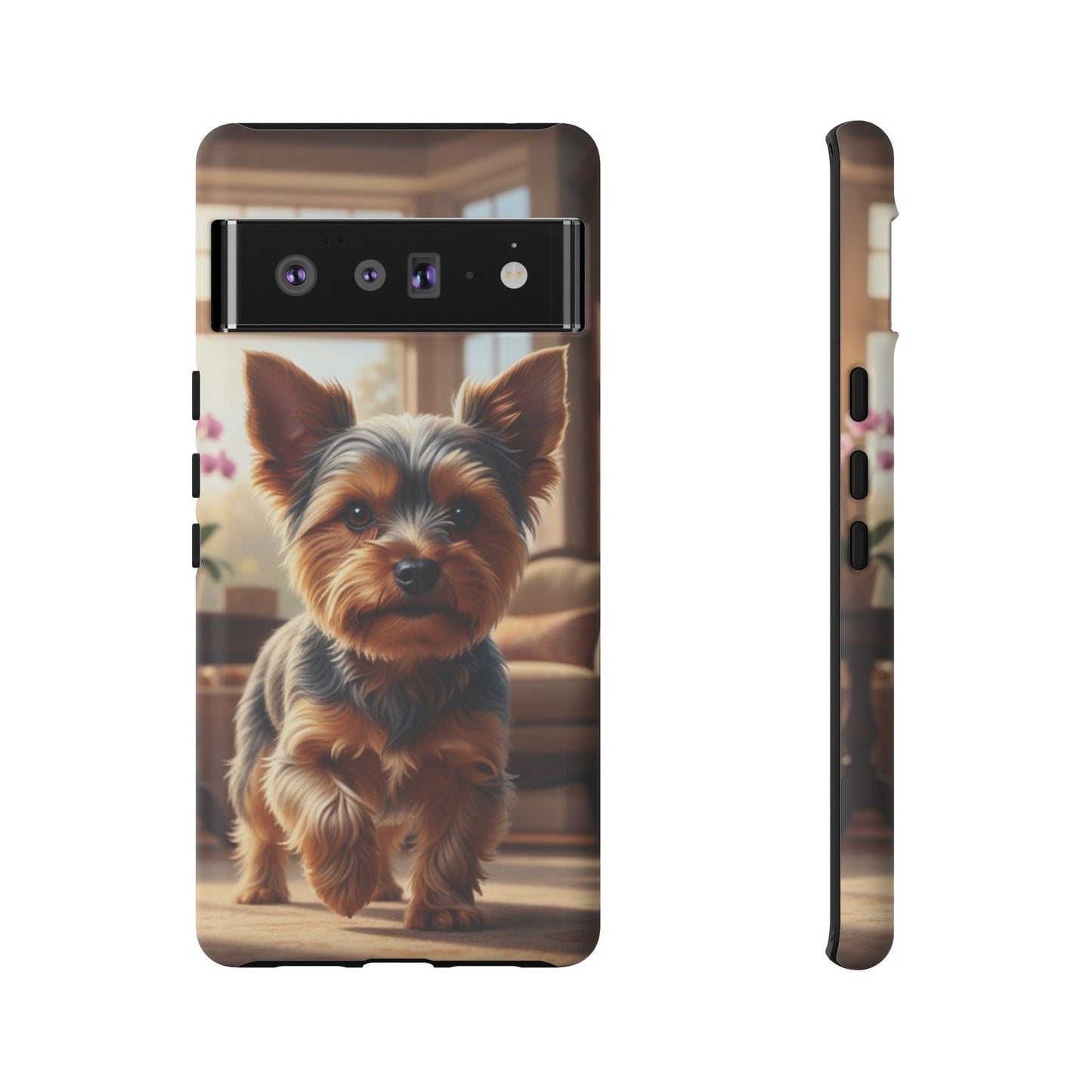 Yorkshire Terrier Phone Case – Cute Yorkie Puppy Tough Case (iPhone, Samsung, Pixel)