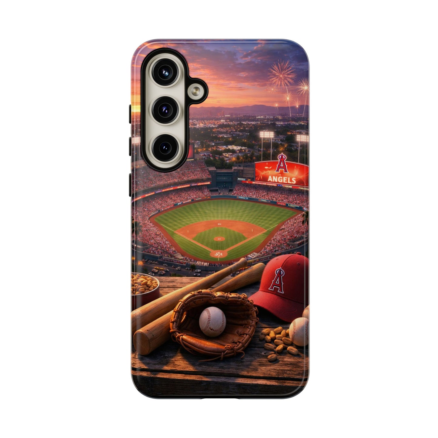 Baseball Stadium Phone Case Sports Fan Ballpark Game Day Tough Case
