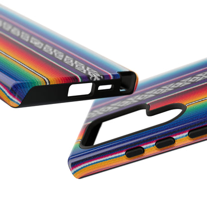 Serape Stripe Phone Case – Colorful Mexican Blanket Pattern Tough Case