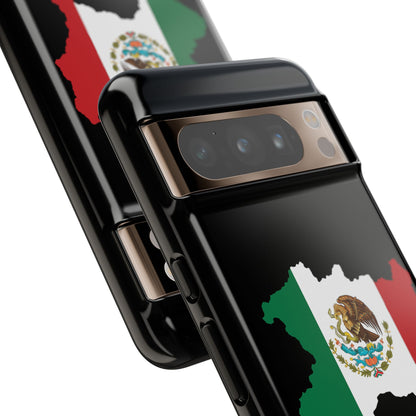 Michoacán Mexico Flag Map Phone Case | Mexican American Pride Tough Case for iPhone & Samsung