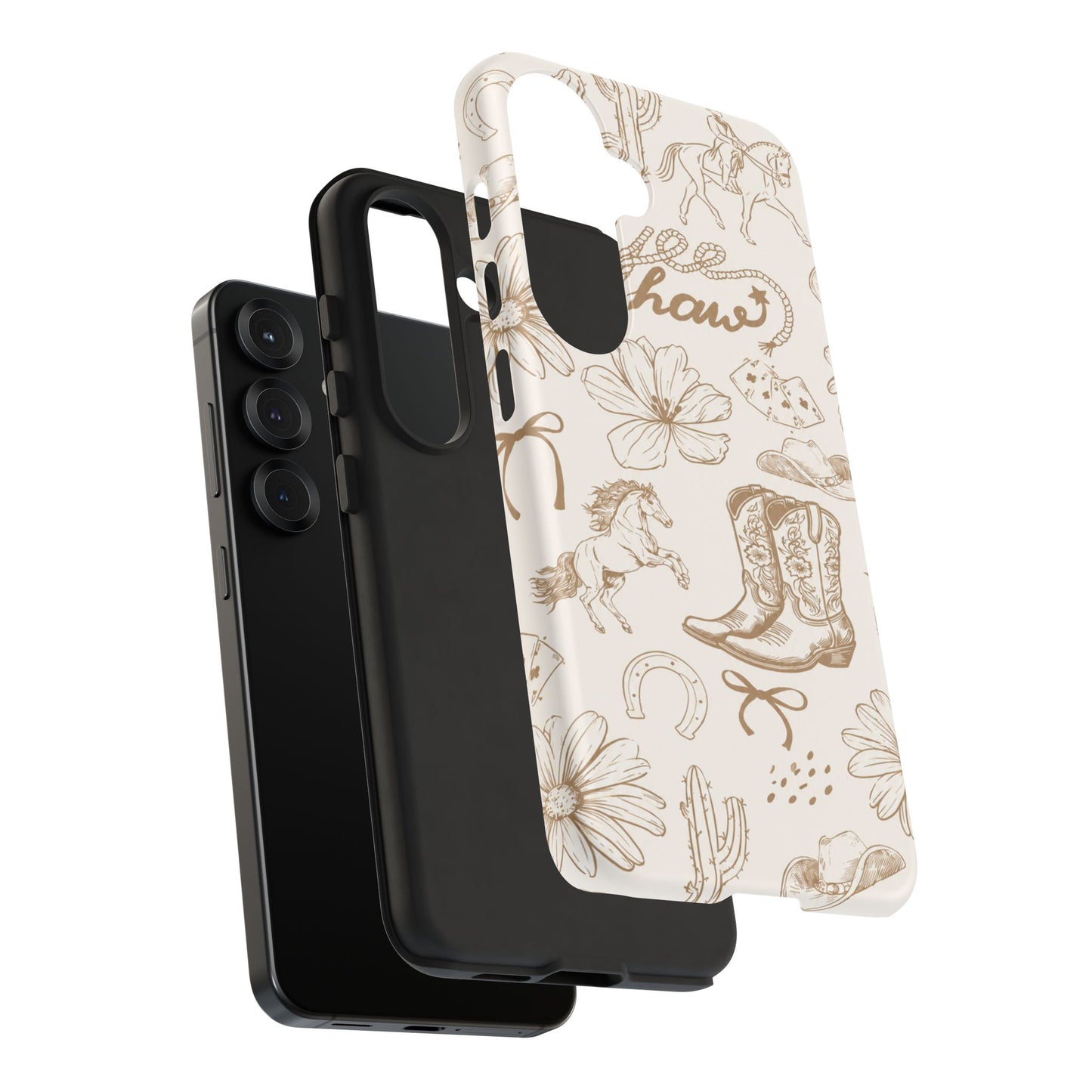 Western Cowgirl Phone Case for iPhone Samsung Galaxy Pixel Tough Case