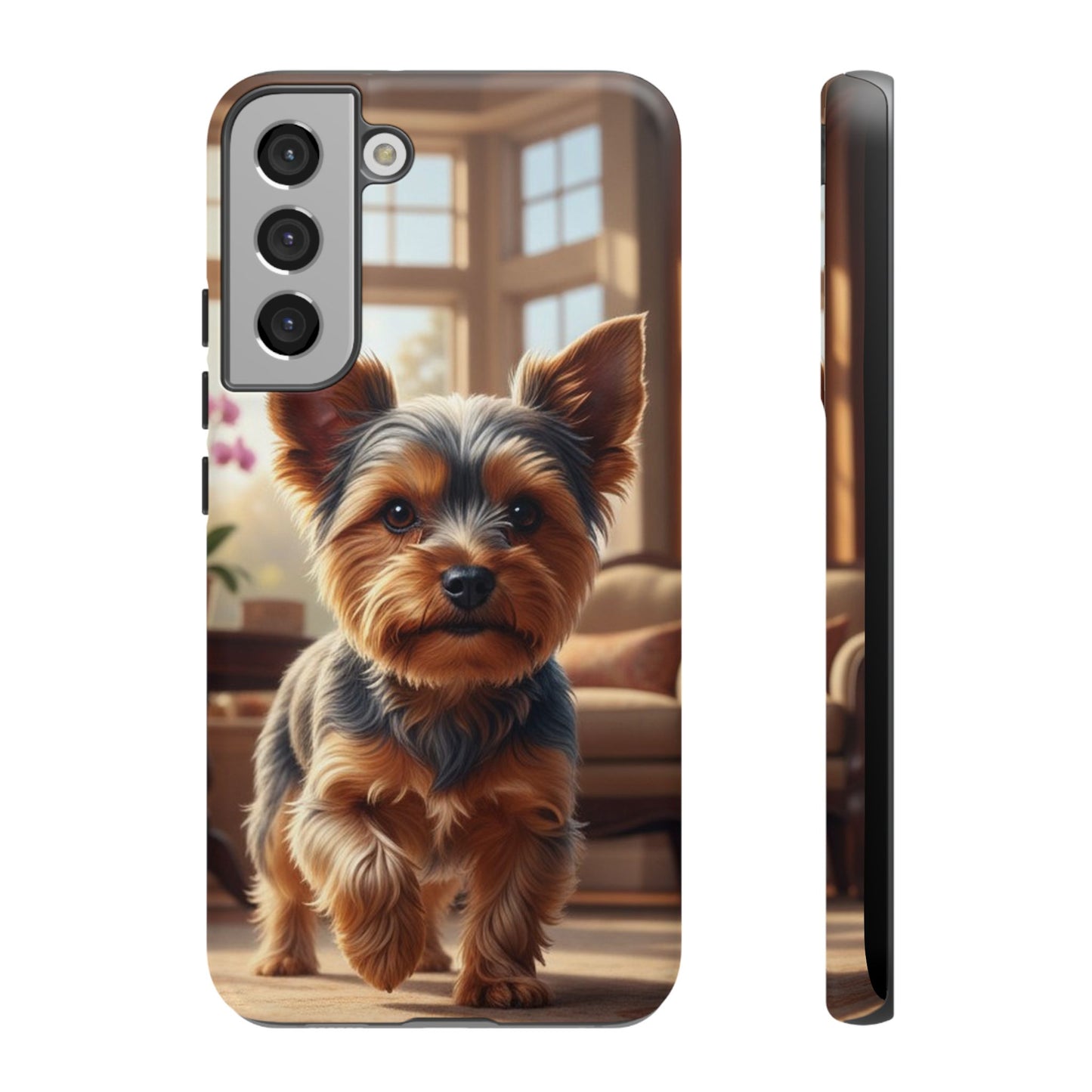 Yorkshire Terrier Phone Case – Cute Yorkie Puppy Tough Case (iPhone, Samsung, Pixel)
