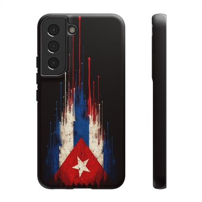 Cuban Flag Phone Case | Cuba Flag Tough Case | Patriotic Cuban Pride iPhone Samsung Protective Cover