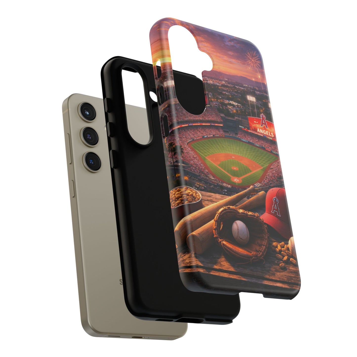 Baseball Stadium Phone Case Sports Fan Ballpark Game Day Tough Case
