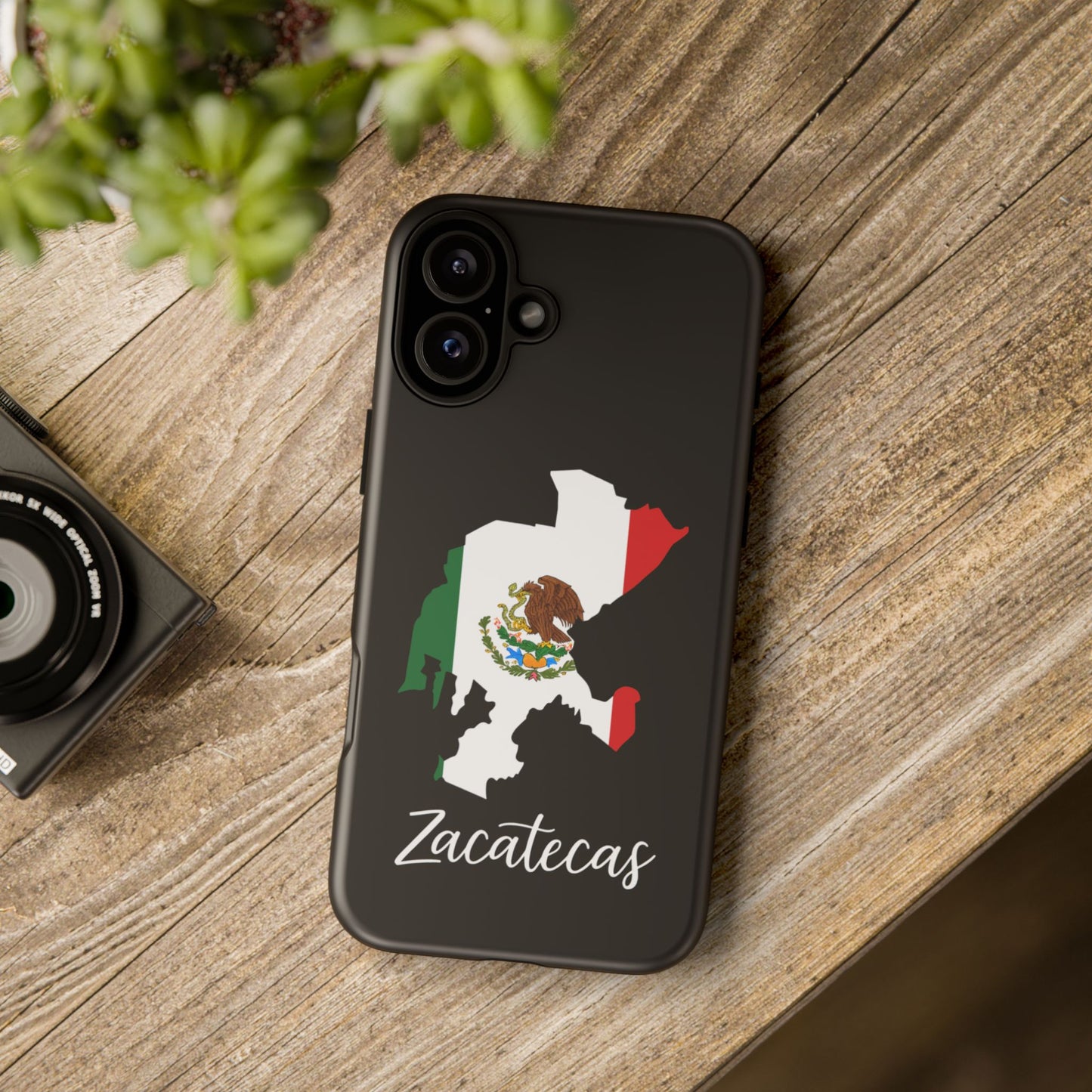 Zacatecas Mexico Flag Map Phone Case | Mexican American Pride Tough Case for iPhone & Samsung