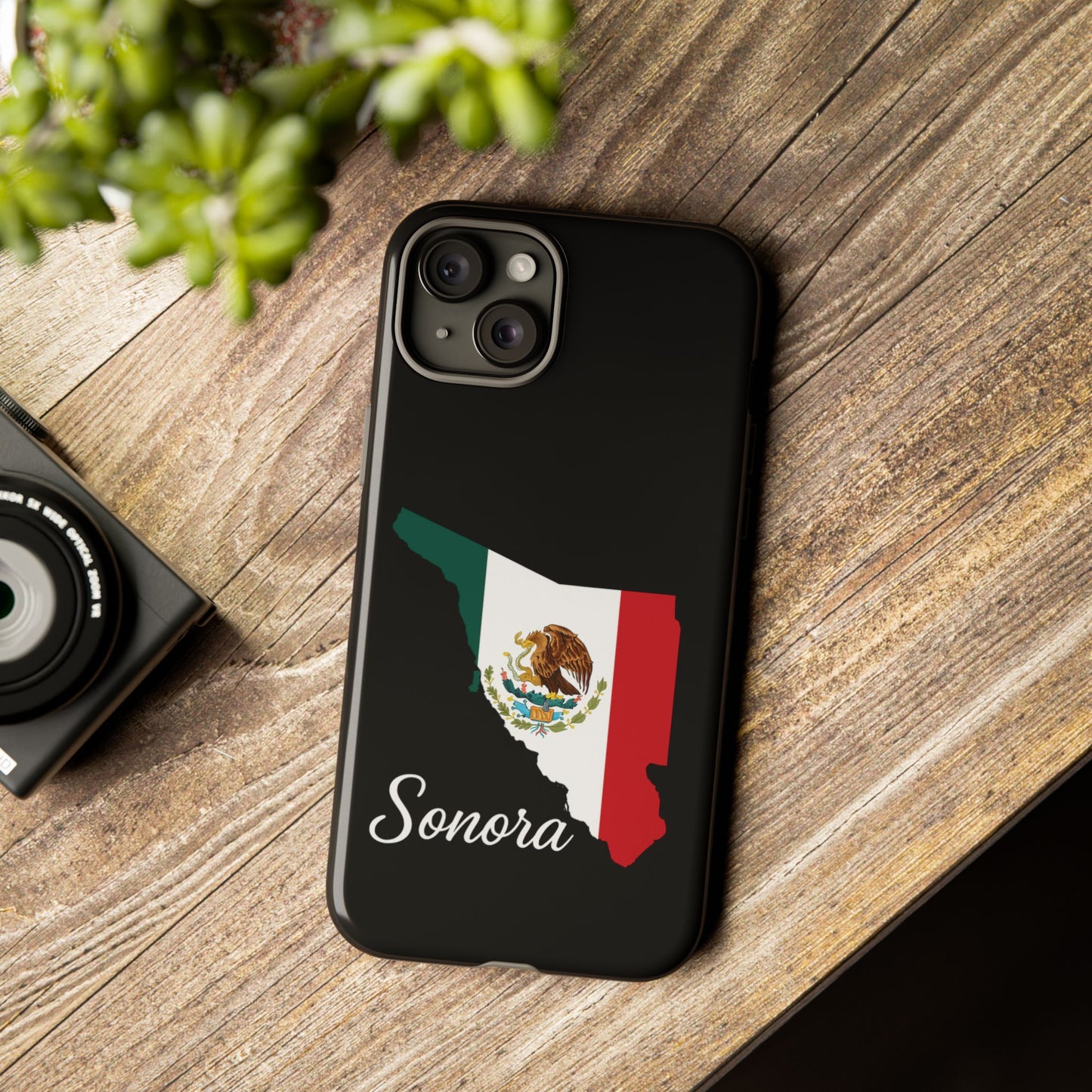 Sonora Mexico Flag Map Phone Case | Mexican American Pride Tough Case for iPhone & Samsung