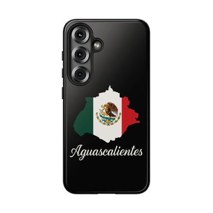 Aguascalientes Mexico Flag Map Phone Case | Mexican American Pride Tough Case for iPhone & Samsung