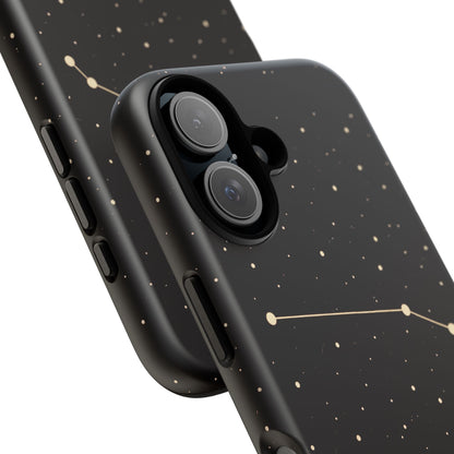 Aries Zodiac Constellation Phone Case – Luxe Gold Celestial Cover