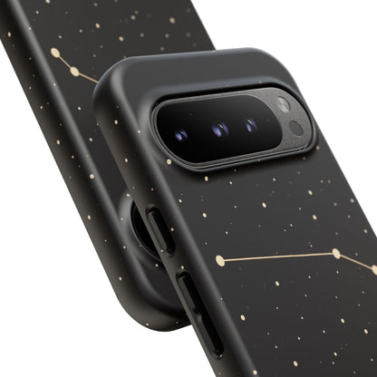 Aries Zodiac Constellation Phone Case – Luxe Gold Celestial Cover
