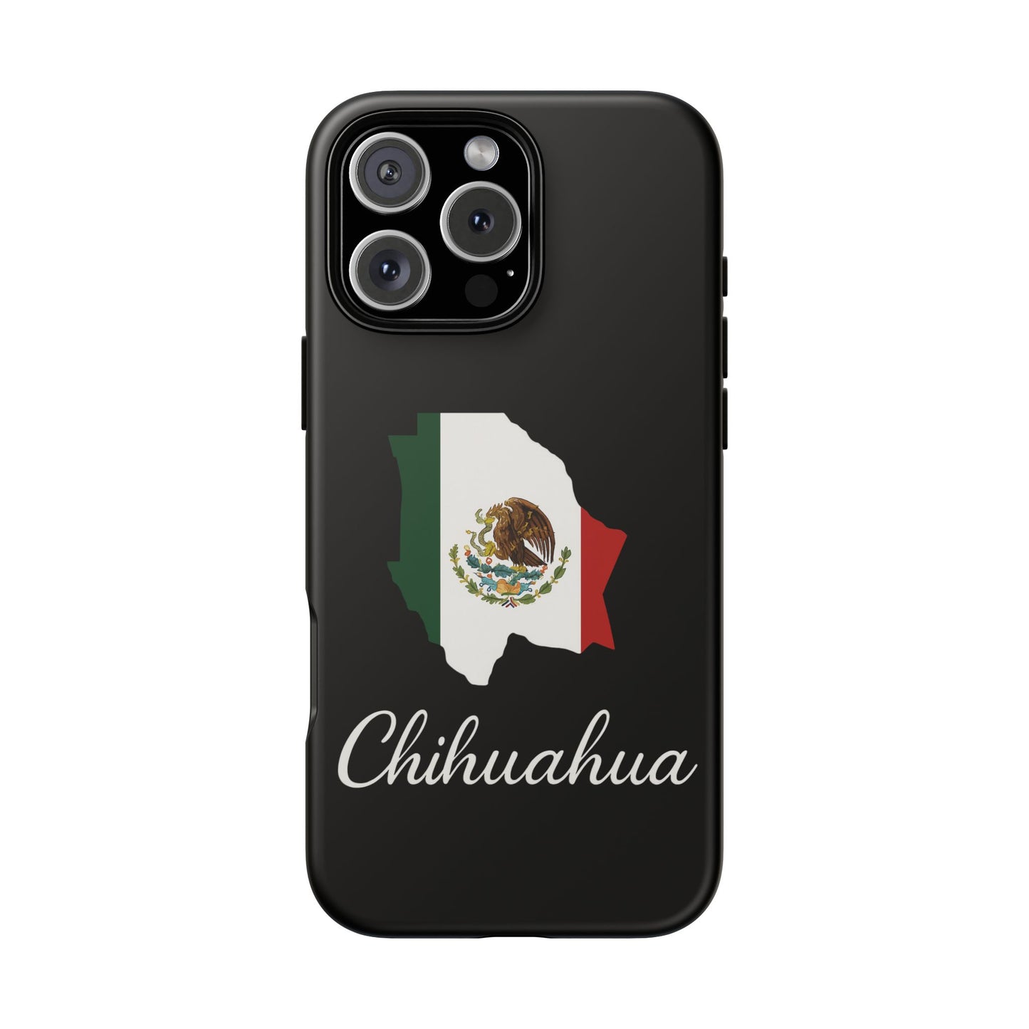 Chihuahua Mexico Flag Map Phone Case | Mexican American Pride Tough Case for iPhone & Samsung