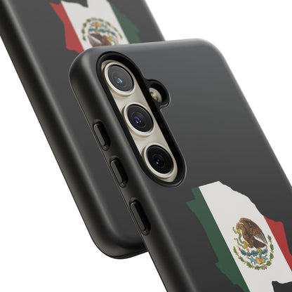 Chihuahua Mexico Flag Map Phone Case | Mexican American Pride Tough Case for iPhone & Samsung