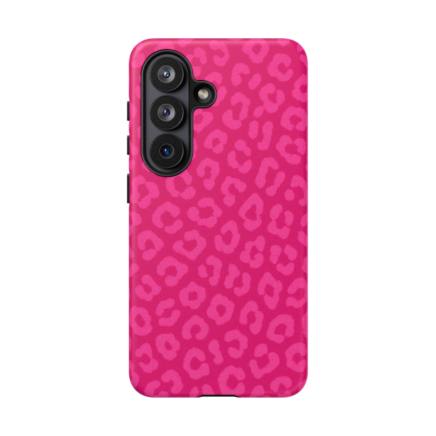 Hot Pink Leopard Phone Case – Bold Coquette Aesthetic Tough Case
