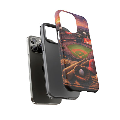 Baseball Stadium Phone Case Sports Fan Ballpark Game Day Tough Case