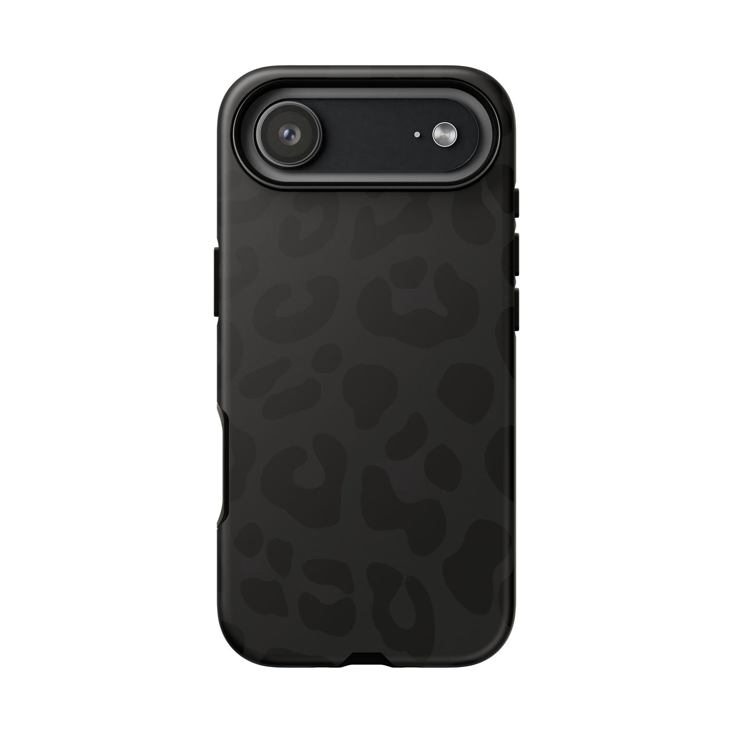 Black Leopard Phone Case | Matte & Glossy Tough Protective iPhone Case