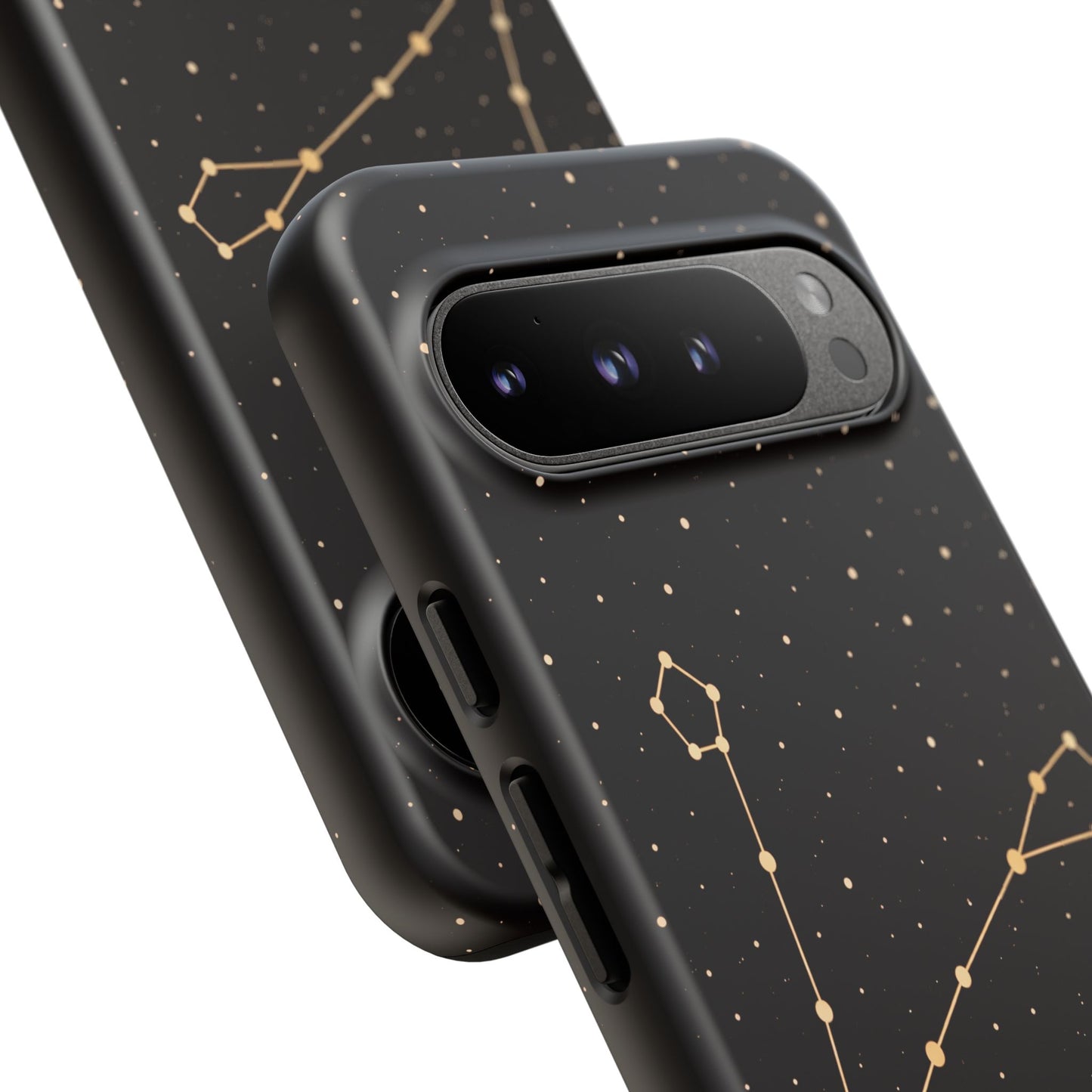 Pisces Zodiac Constellation Phone Case – Luxe Gold Celestial Cover