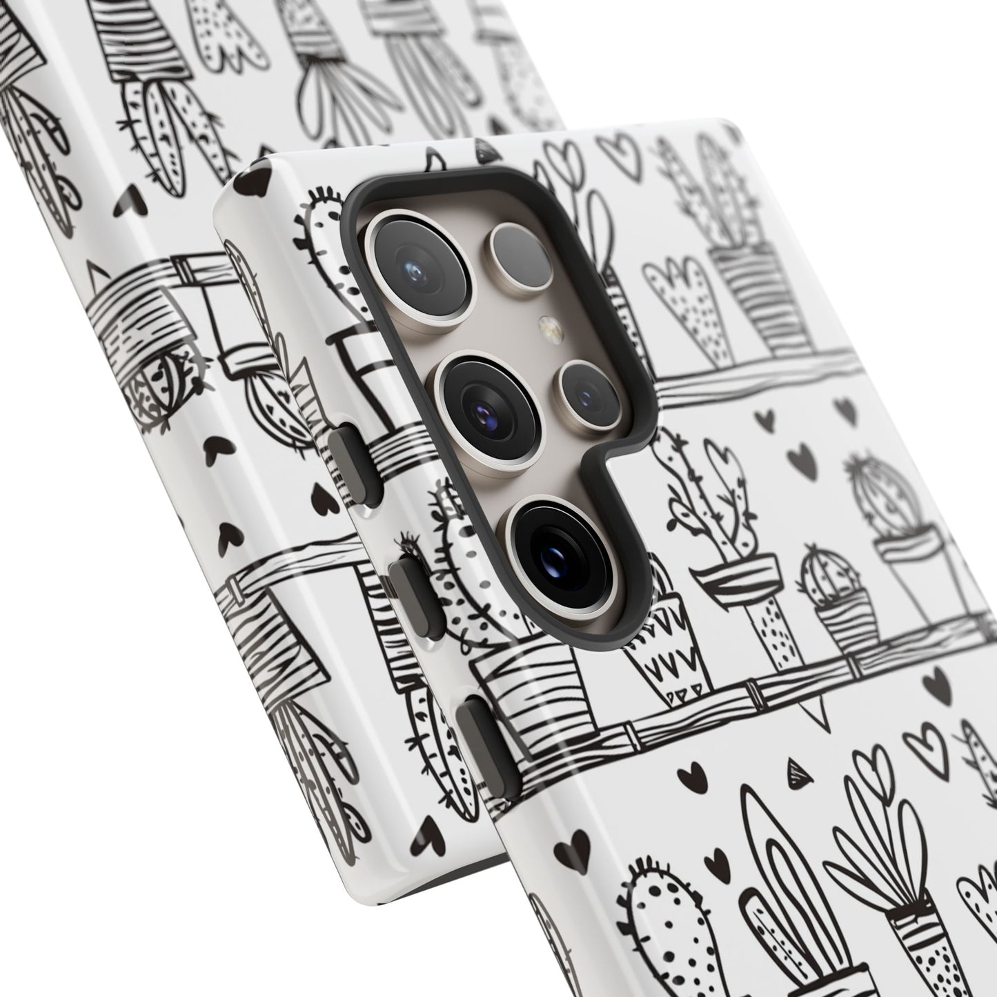 Cactus Succulent Phone Case Cute Plant Aesthetic iPhone Samsung Cover