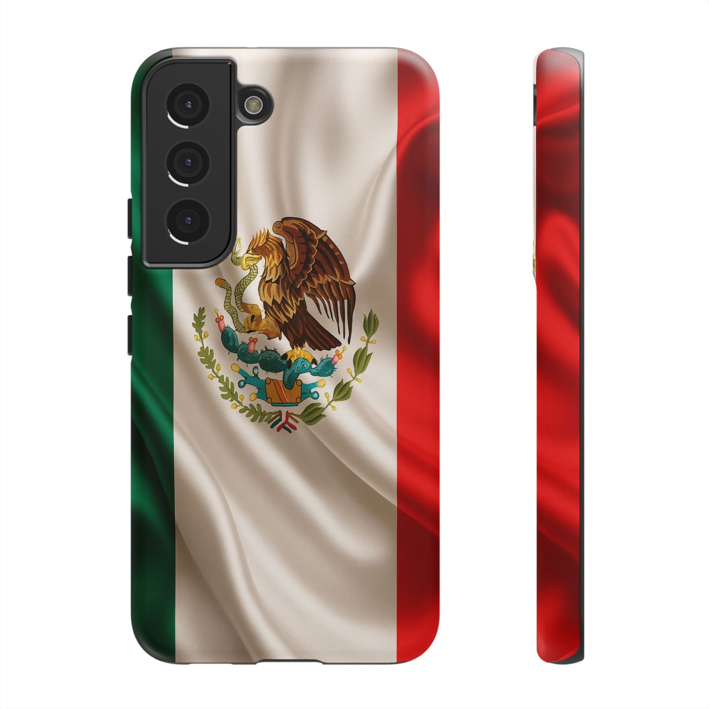 Mexico Flag Phone Case | Mexican Pride iPhone & Samsung Case | Tricolor Aesthetic Tough Protective Cover