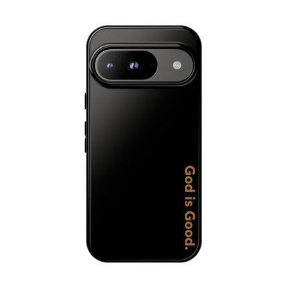 God Is Good Phone Case Minimal Aesthetic Christian Tough Cover