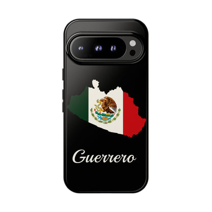 Guerrero Mexico Flag Map Phone Case | Mexican American Pride Tough Case for iPhone & Samsung