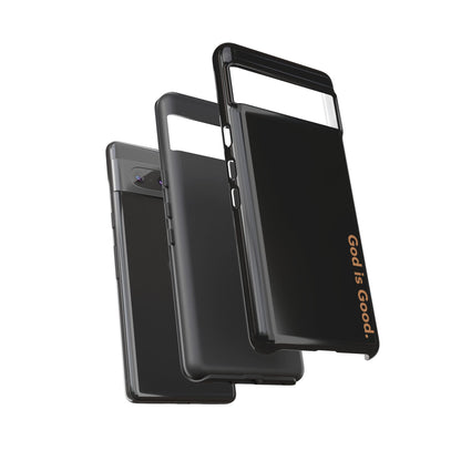 God Is Good Phone Case Minimal Aesthetic Christian Tough Cover