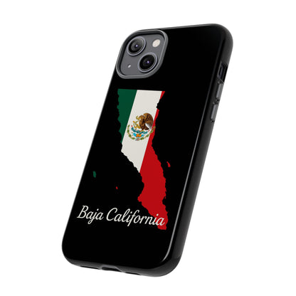 Baja California Mexico Flag Map Phone Case | Mexican American Pride Tough Case for iPhone & Samsung