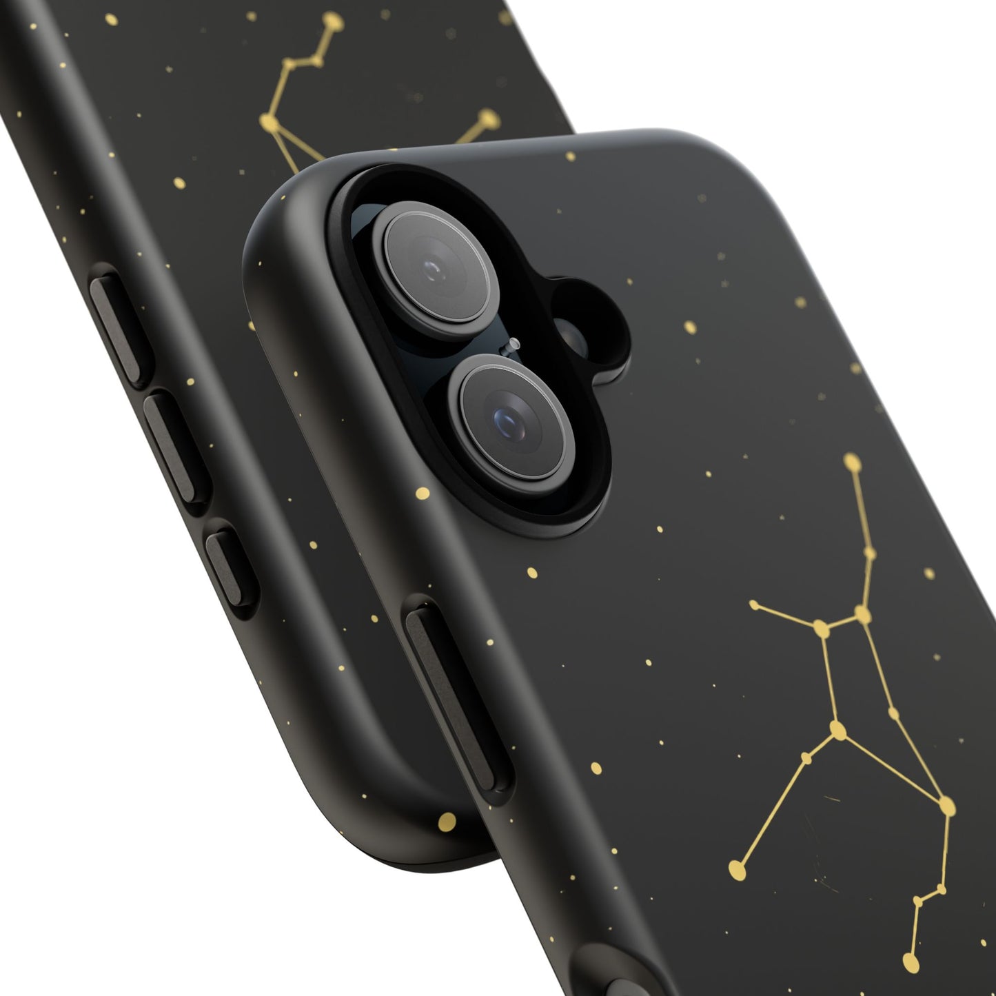 Virgo Zodiac Constellation Phone Case – Luxe Gold Celestial Cover