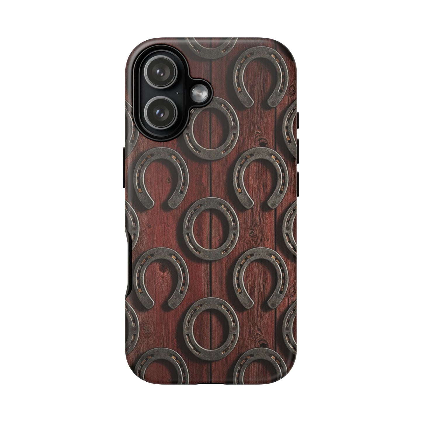 Rustic Horseshoe Western Phone Case – Cowboy Country Ranch Tough Case