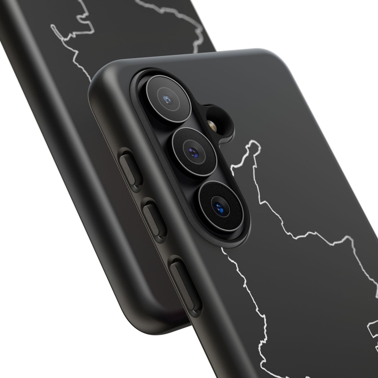 Colombia Outline Phone Case – Minimal Country Map Tough Case (iPhone, Samsung, Pixel)