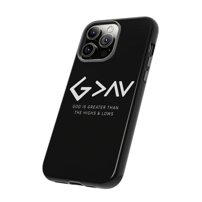 God Is Greater Than The Highs & Lows G>∧∨ Christian Phone Case