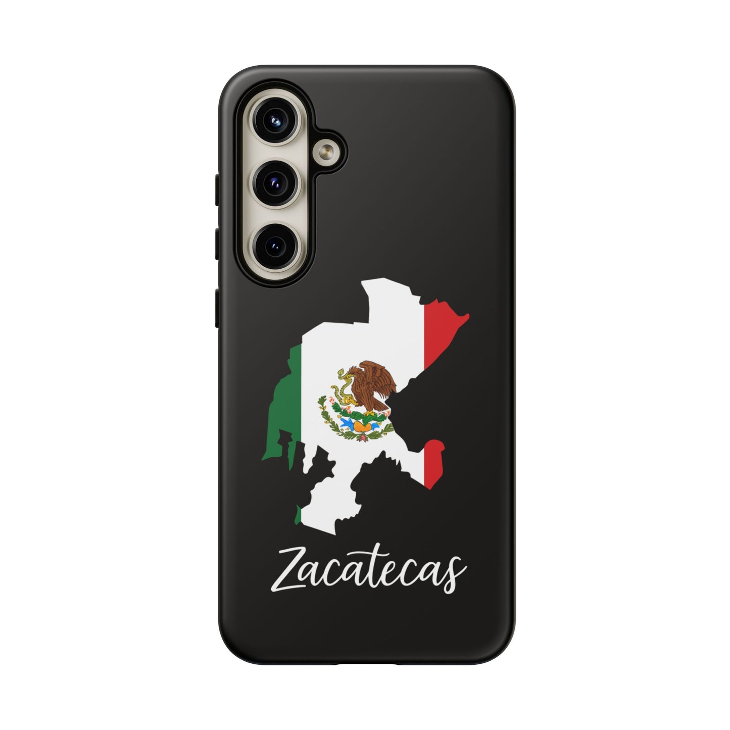 Zacatecas Mexico Flag Map Phone Case | Mexican American Pride Tough Case for iPhone & Samsung