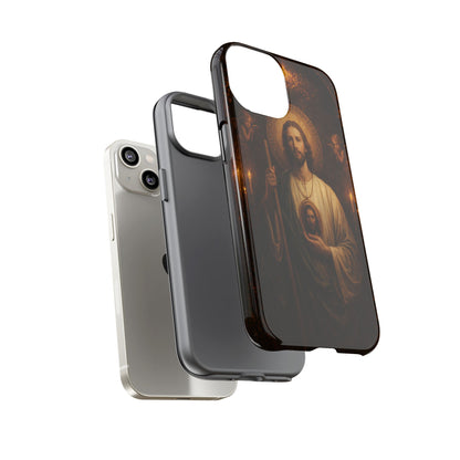 San Judas Phone Case Saint Jude Catholic Saint Religious Art Portrait Tough