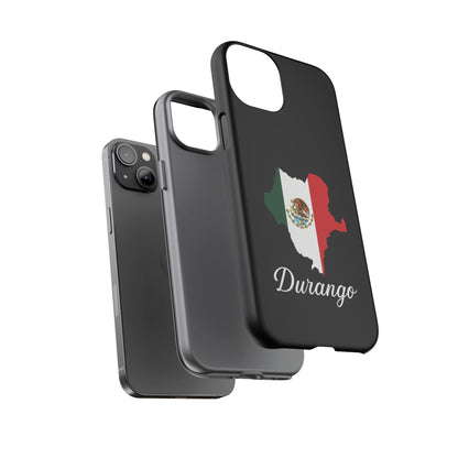 Durango Mexico Flag Map Phone Case | Mexican American Pride Tough Case for iPhone & Samsung