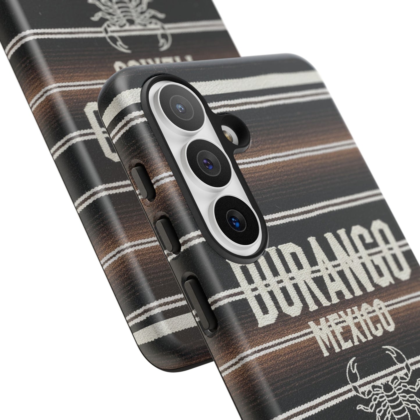 Durango Mexico Phone Case | Serape Scorpion Western Design | Mexican Heritage Tough Case for iPhone & Samsung