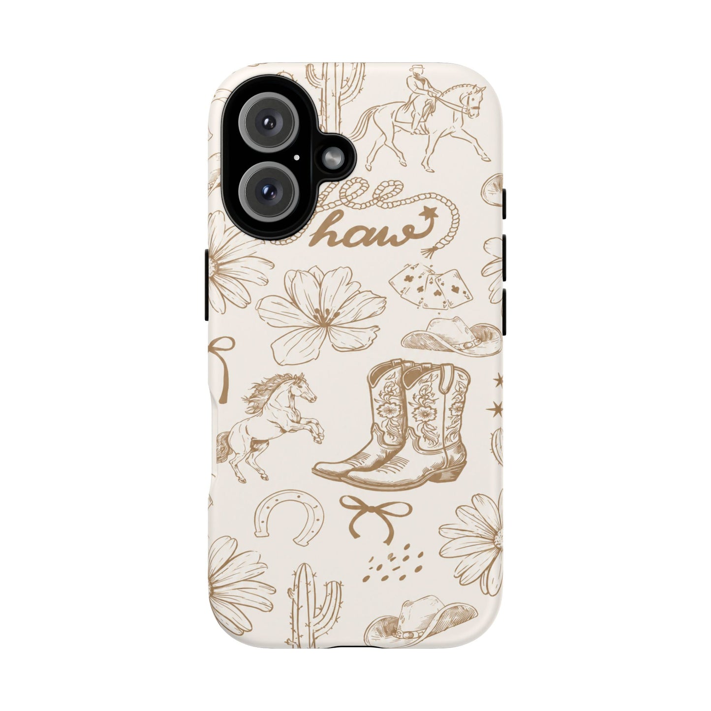 Western Cowgirl Phone Case for iPhone Samsung Galaxy Pixel Tough Case