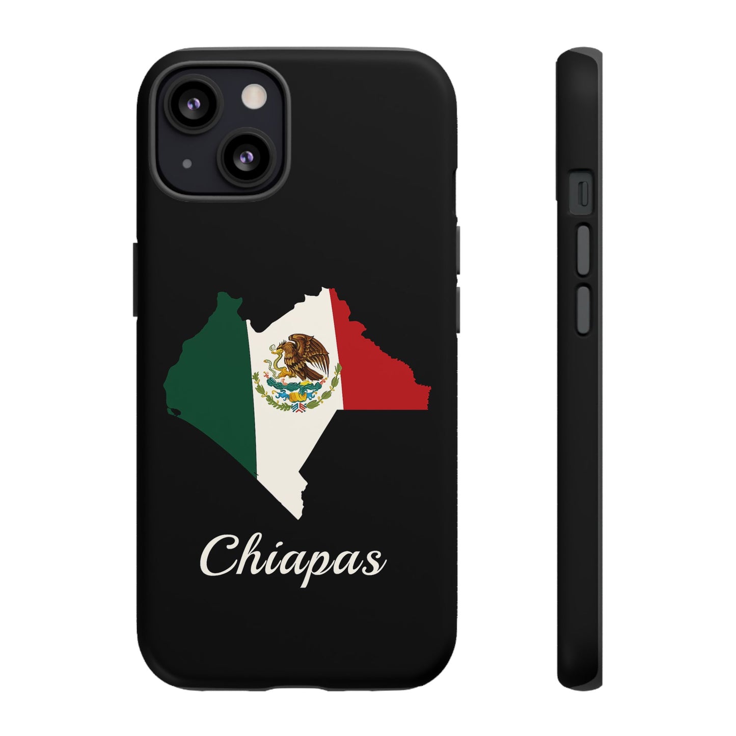 Chiapas Mexico Flag Map Phone Case | Mexican American Pride Tough Case for iPhone & Samsung