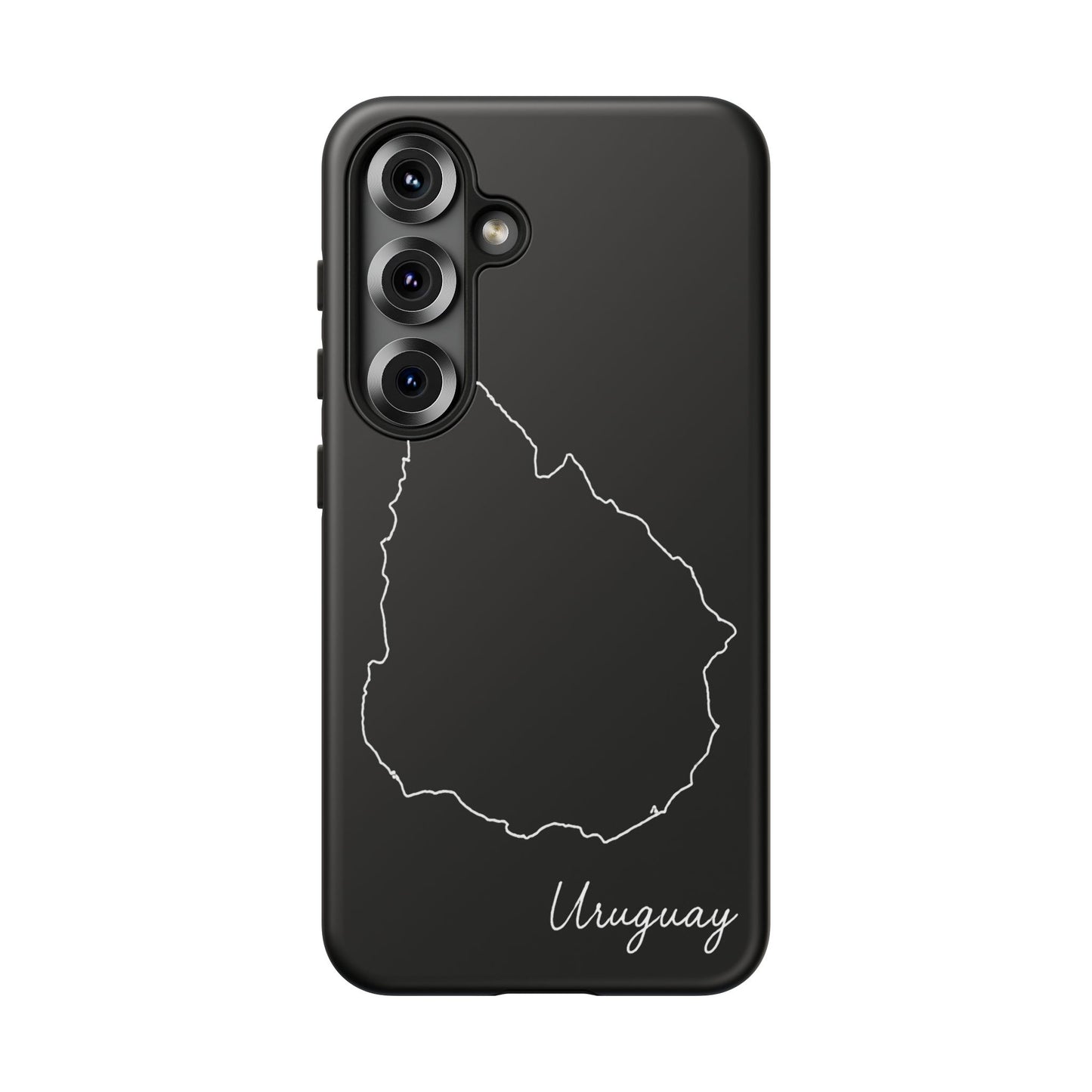 Uruguay Outline Phone Case – Minimal Country Map Tough Case (iPhone, Samsung, Pixel)